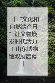 “文化和自然遗产日”让文物焕发时代活力！山东博物馆双展启幕
