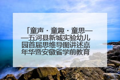 童声・童趣・童思——五河县新城实验幼儿园首届思维导图讲述嘉年华暨安徽省学前教育教研基地园项目阶段性成果展示活动