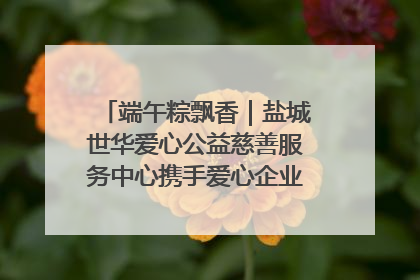 端午粽飘香｜盐城世华爱心公益慈善服务中心携手爱心企业发起情暖“城市守护者”慰问活动