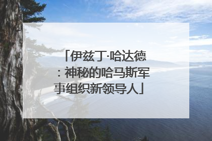 伊兹丁·哈达德：神秘的哈马斯军事组织新领导人