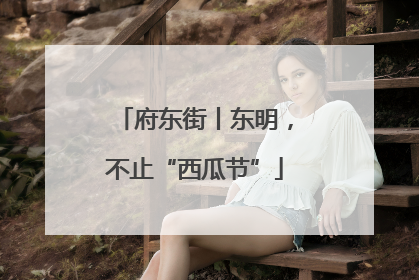 府东街丨东明，不止“西瓜节”