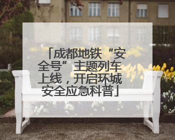 成都地铁“安全号”主题列车上线，开启环城安全应急科普