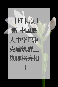 打卡点上新 中国最大中华巴洛克建筑群三期即将亮相