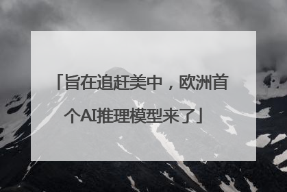 旨在追赶美中，欧洲首个AI推理模型来了