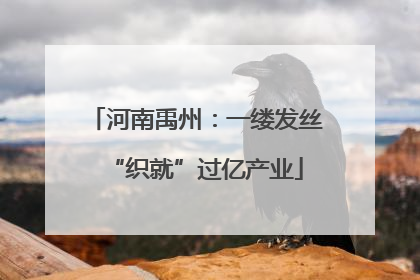 河南禹州：一缕发丝“织就”过亿产业