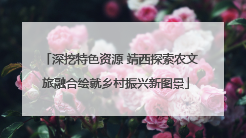 深挖特色资源 靖西探索农文旅融合绘就乡村振兴新图景