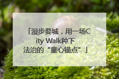 漫步婺城，用一场City Walk种下法治的“童心锚点”