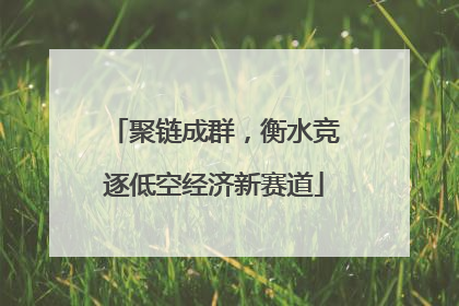 聚链成群，衡水竞逐低空经济新赛道