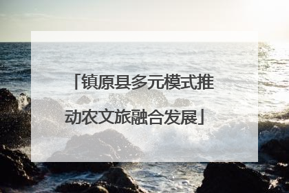 镇原县多元模式推动农文旅融合发展