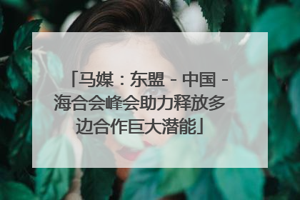 马媒：东盟－中国－海合会峰会助力释放多边合作巨大潜能