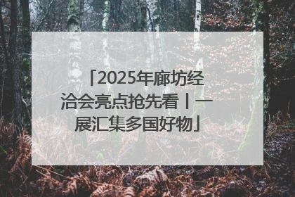 2025年廊坊经洽会亮点抢先看丨一展汇集多国好物